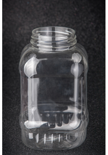 PET Plastic jar, volume 1 l