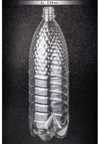 Plastic bottle, volume - 2 l
