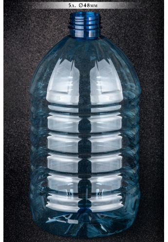 ПЭТ бутылка 5 л, пластиковая
