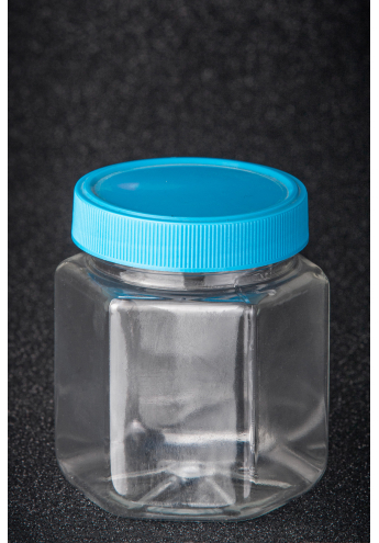 PET Plastic jar, volume - 250 ml