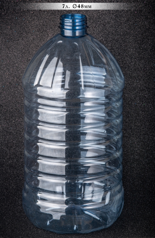 Plastic bottle, volume - 7 l - 1