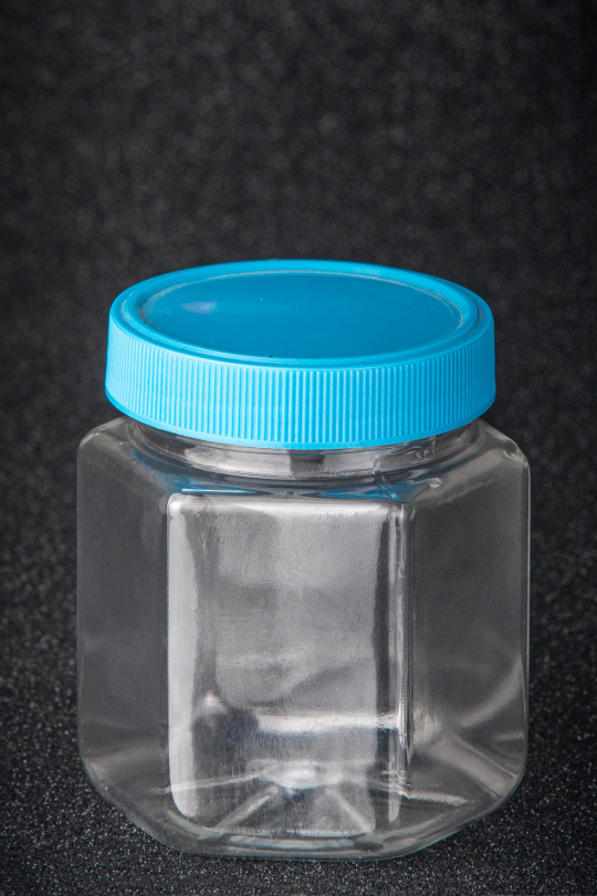 PET Plastic jar, volume - 250 ml - 1
